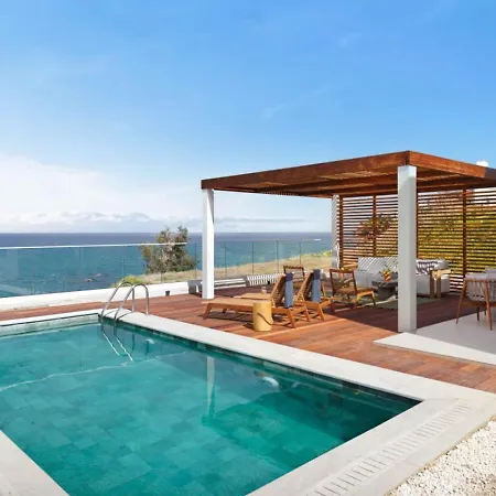 Akroyiali - Seafront Serenity With Shared Pool