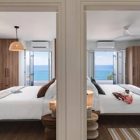 Villa Akroyiali - Seafront Serenity With Shared Pool *