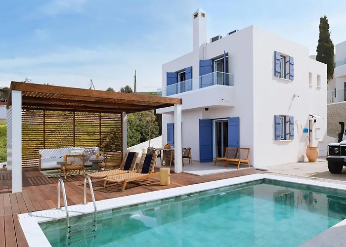 Akroyiali - Seafront Serenity With Shared Pool