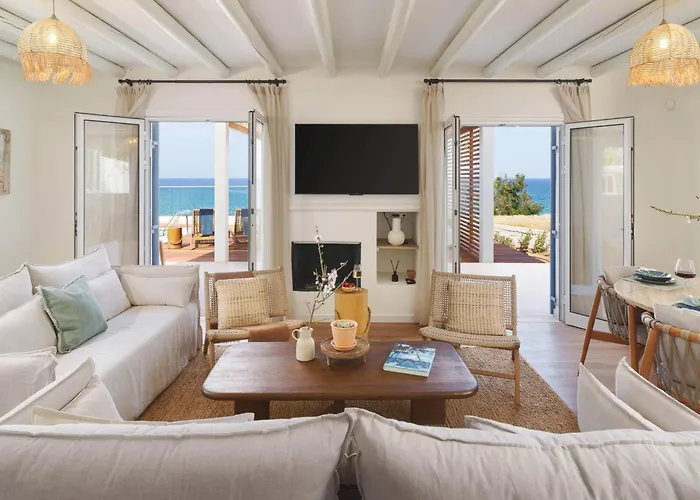 Akroyiali - Seafront Serenity With Shared Pool *